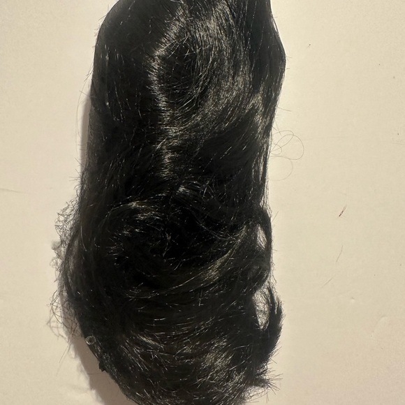 New Black Shoulder Length Cosplay Synthetic Wig For Women|12 Inches - Picture 4 of 11